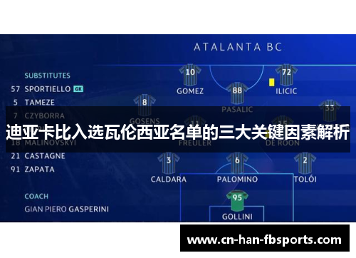 迪亚卡比入选瓦伦西亚名单的三大关键因素解析